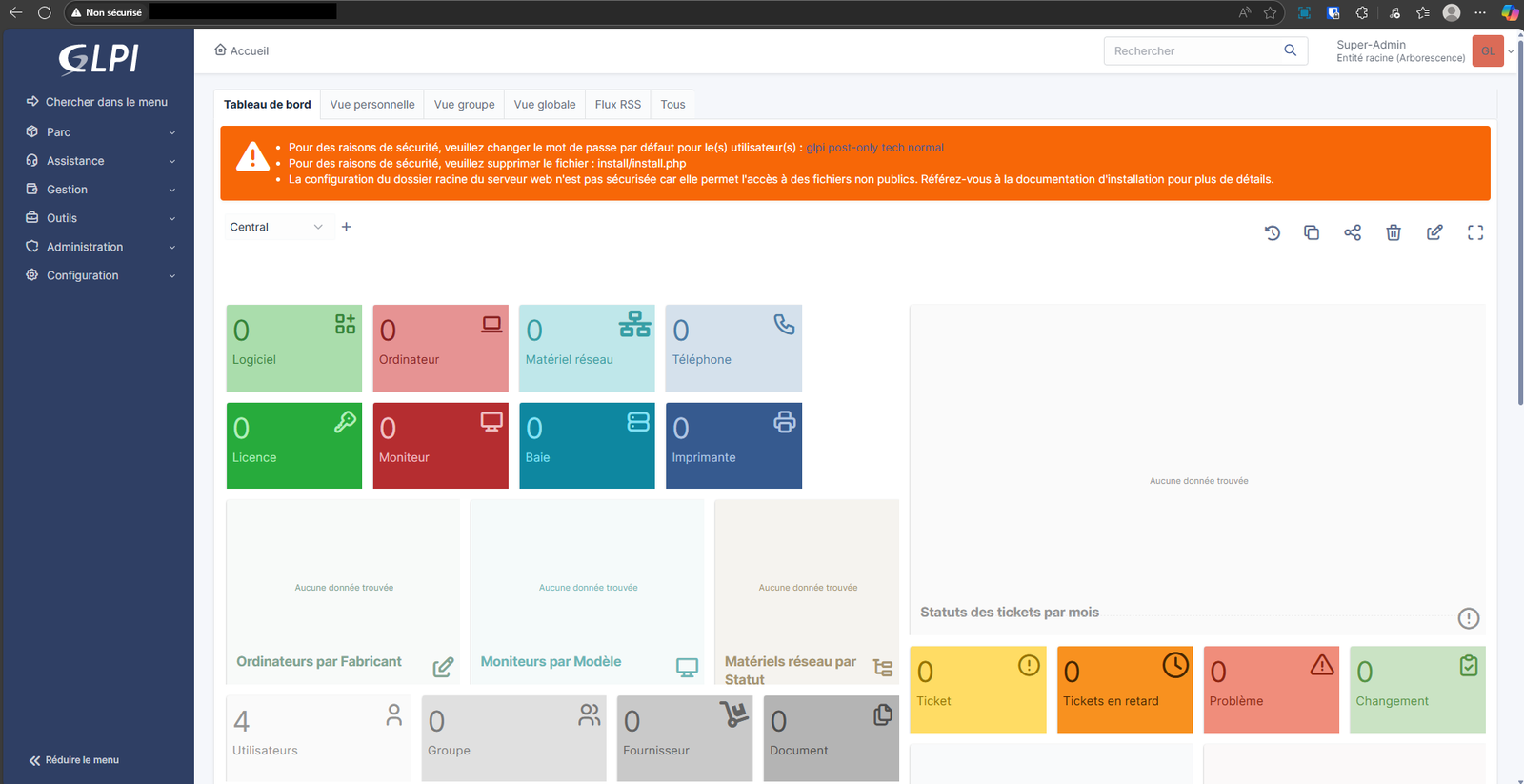 Installation Serveur